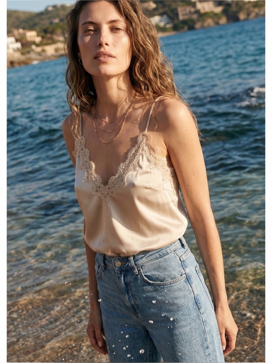 Cami NYC Tops - Cami NYC Everly Camisole Oat